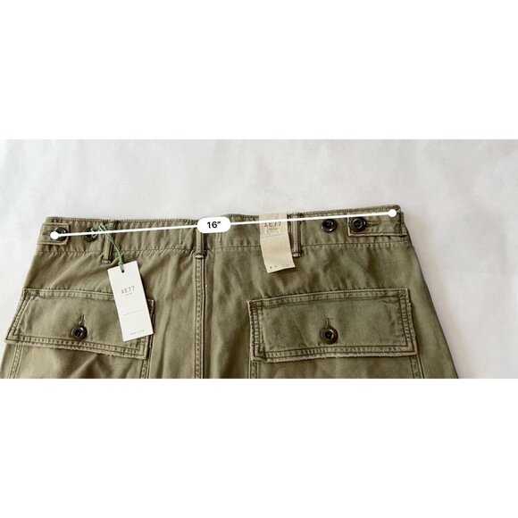NWT American Eagle AE77 Premium Utility Pants in Olive - Picture 6 of 7